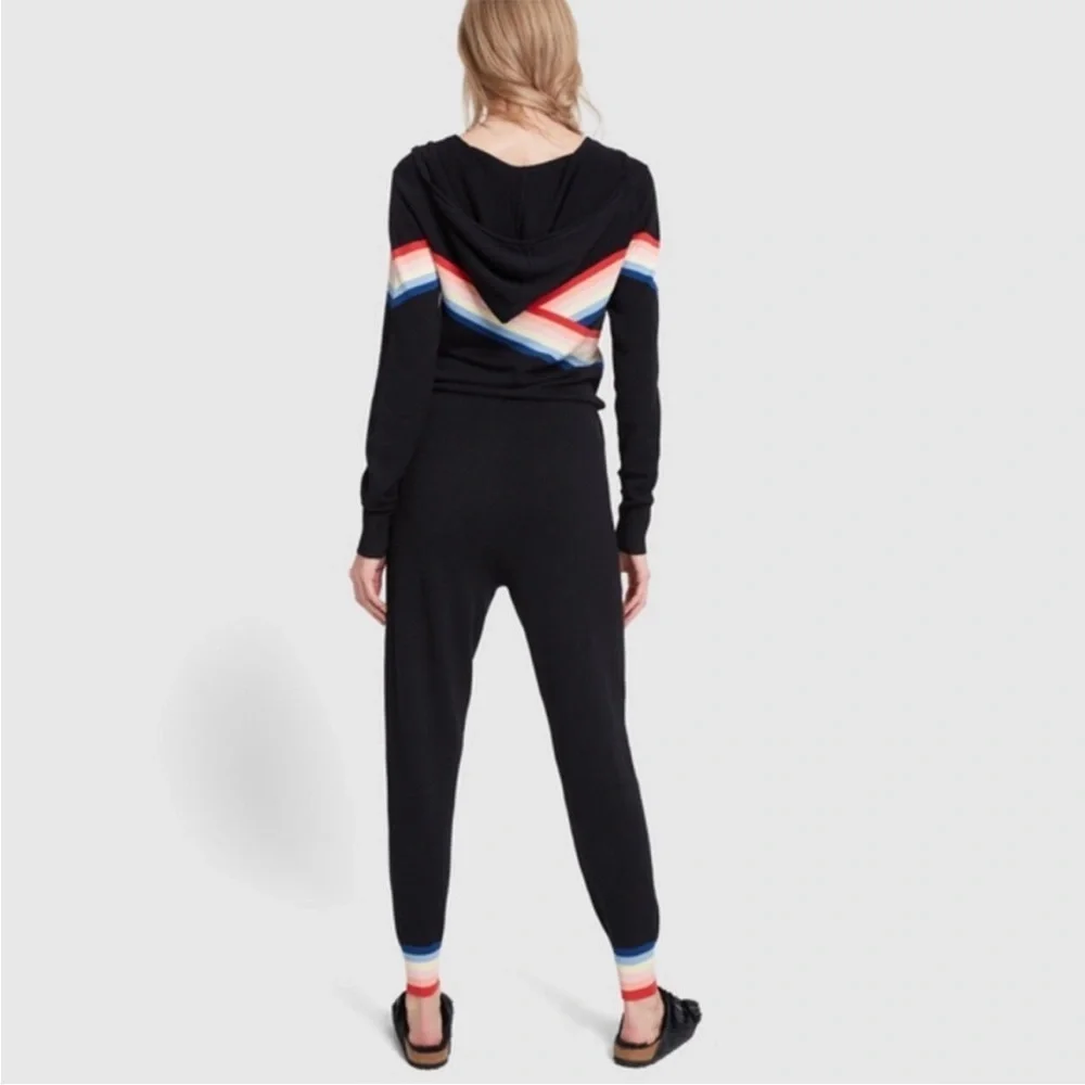 Madeleine Thompson x Spiritual Gangster Black Hoody Jumpsuit - Picture 2 of 6